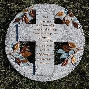 10" Serenity Prayer Stone