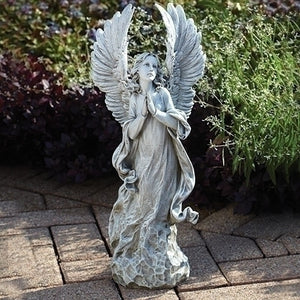 21" Angel with upswep wings