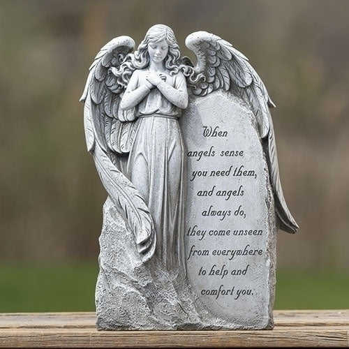 11.25" Angel Garden Stone