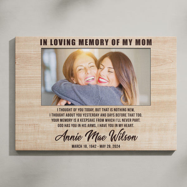 In Loving Memory Canvas